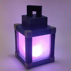Pixelated Block LED Night Light – Retro Gaming Inspired USB Desk Lamp