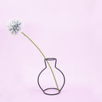 Sleek Iron Line Vase Stand – Minimalist Metal Flower Display in 5 Styles