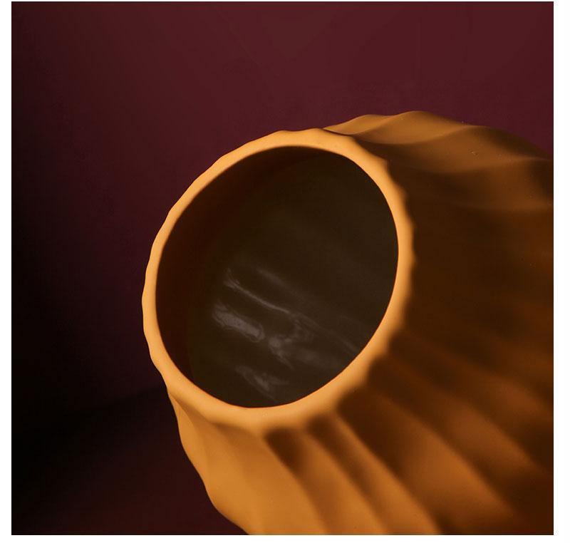 Textured Handmade Ceramic Pots – Artisan-Painted Waterproof Planters