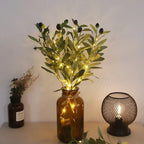 LED Artificial Blossom Branch Table Lamp – Battery-Powered Flexible Twig Lights 70cm