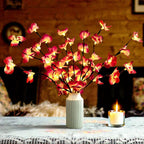 LED Artificial Blossom Branch Table Lamp – Battery-Powered Flexible Twig Lights 70cm