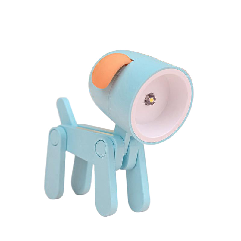 Flexible LED Animal Night Light – Adjustable Battery-Powered Bedside Lamp