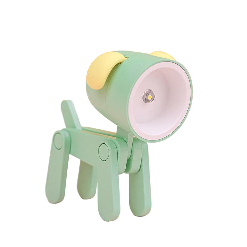 Flexible LED Animal Night Light – Adjustable Battery-Powered Bedside Lamp