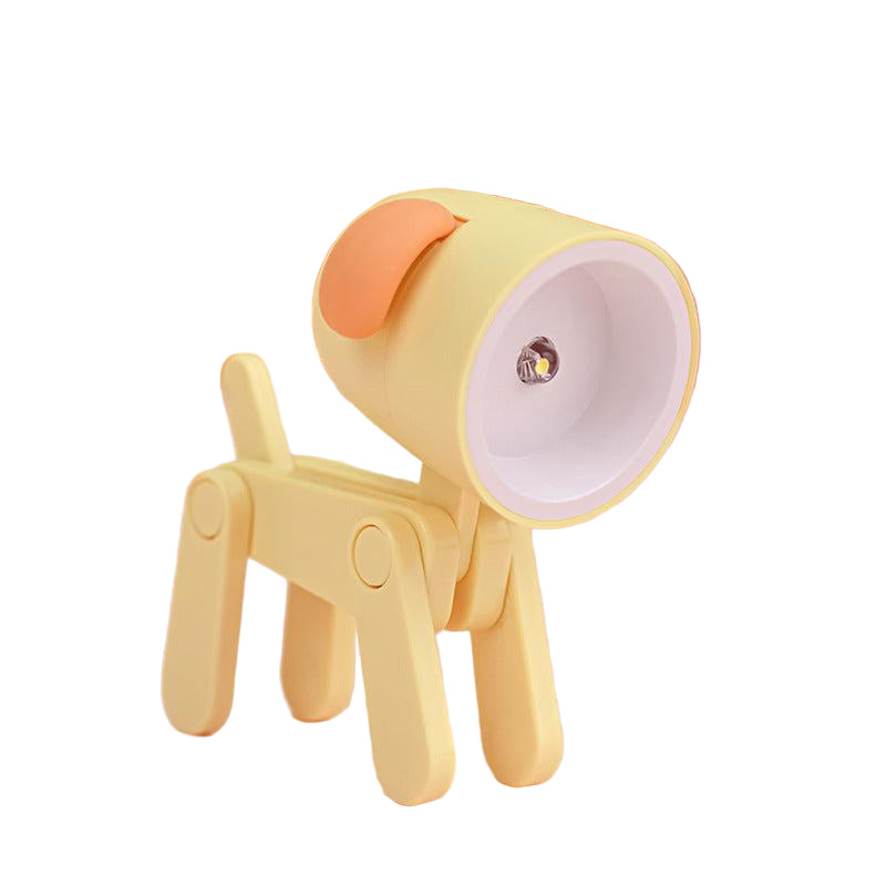 Flexible LED Animal Night Light – Adjustable Battery-Powered Bedside Lamp