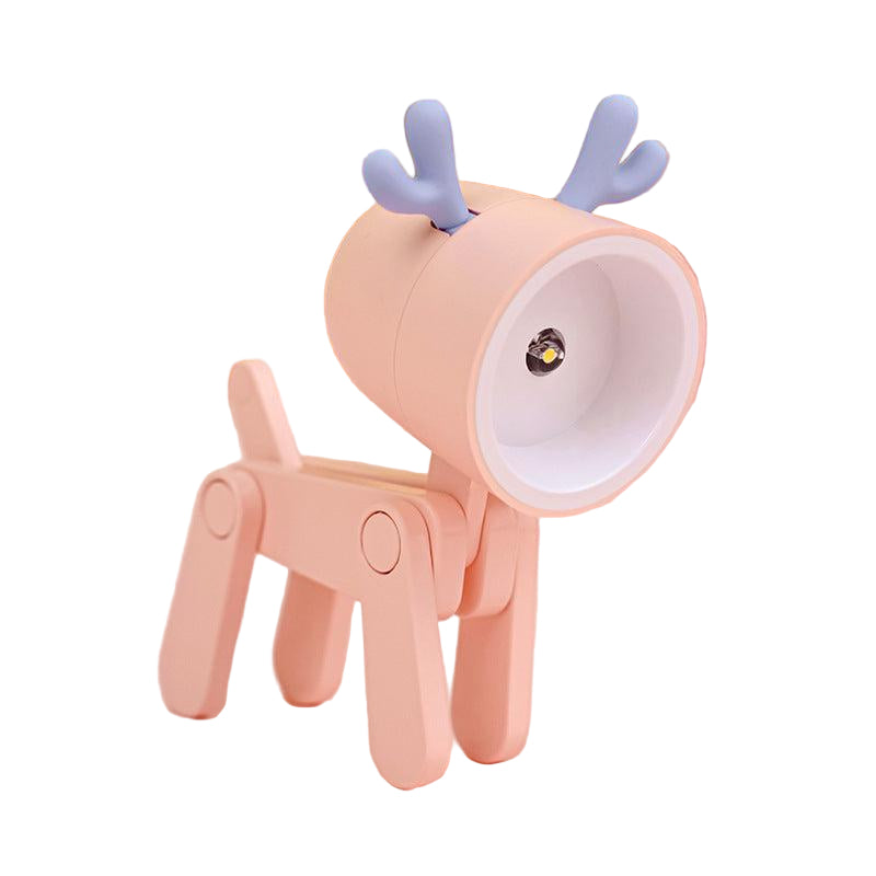 Flexible LED Animal Night Light – Adjustable Battery-Powered Bedside Lamp