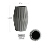Modern Ceramic Porcelain Tabletop Vases – Available in 5 Colors