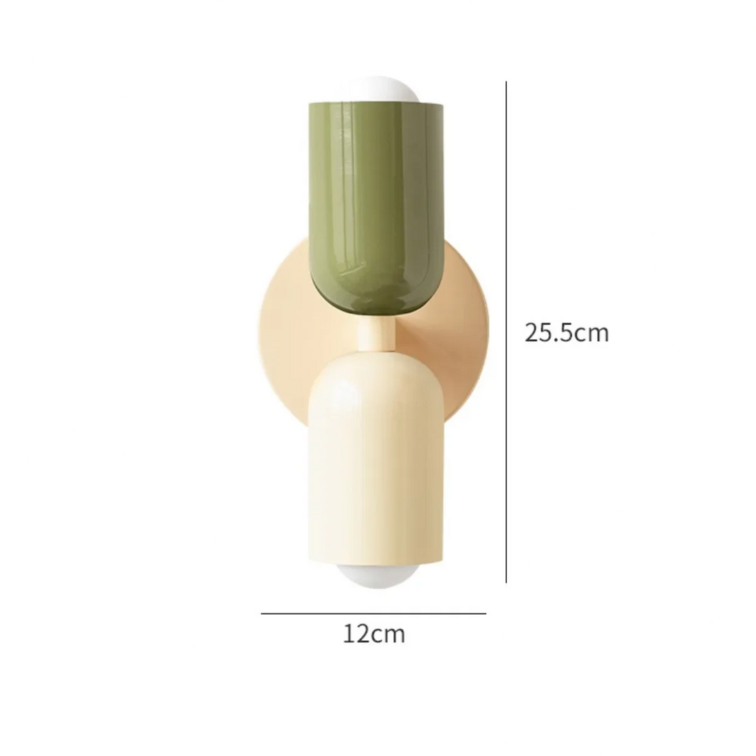 Modern Scandinavian LED Wall Light 12W – Dimmable Aluminum Fixture with Warm Glow