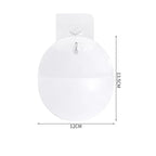 Angular Suspended Wall Planter with Hook – Polypropylene Hanging Flowerpot