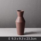 Contemporary Matte Ceramic Vases – Premium Porcelain in 5 Shapes & 4 Colors