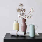 Contemporary Matte Ceramic Vases – Premium Porcelain in 5 Shapes & 4 Colors