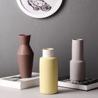 Contemporary Matte Ceramic Vases – Premium Porcelain in 5 Shapes & 4 Colors