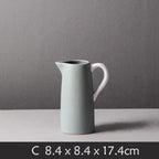 Contemporary Matte Ceramic Vases – Premium Porcelain in 5 Shapes & 4 Colors