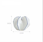 Handcrafted Blue & White Ceramic Pottery Vase Set – Farmhouse Porcelain Decor