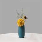 Vibrant Glossy Ceramic Vase – Premium Flower Display in 4 Colors & Styles