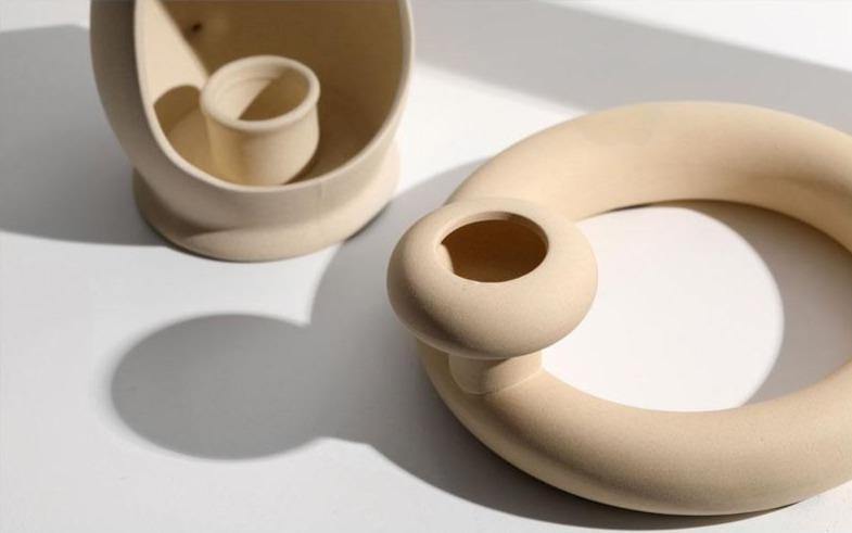 Contemporary Beige Ceramic Vase Collection – Eco-Friendly Modern Nordic Decor